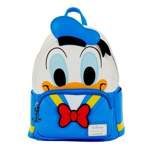 LOUNGEFLY DISNEY DONALD DUCK COSPLAY MINI BACKPACK